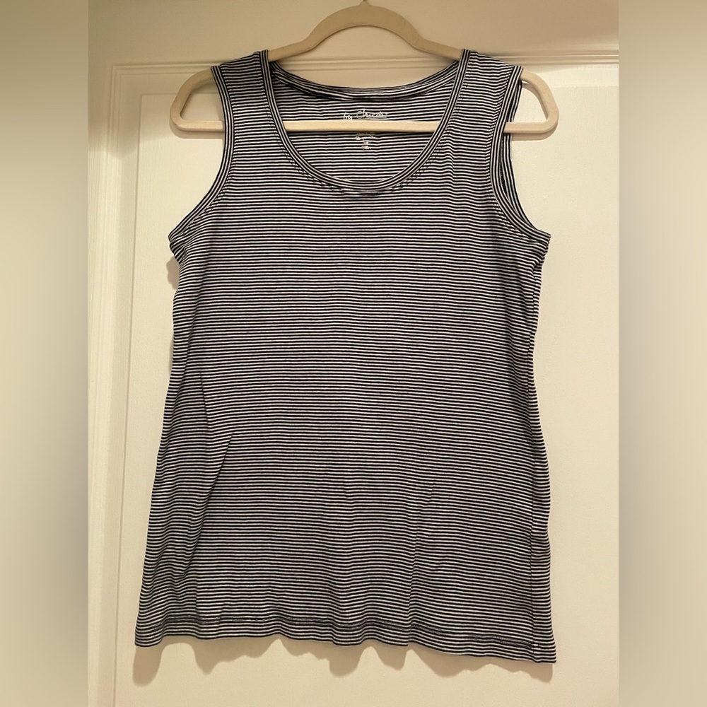 Chico’s striped tank top
